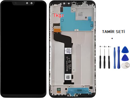 - Xiaomi Redmi NOTE 6 PRO Uyumlu Lcd Ekran Dokunmatik Orijinal ÇITALI + TAMİR SETİ
