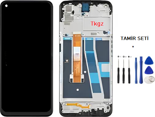 - Oppo A72 Uyumlu Lcd Ekran Dokunmatik Orijinal ÇITALI + TAMİR SETİ