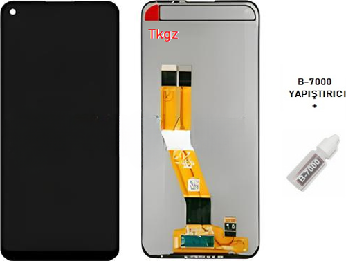 Samsung Galaxy A11 - SM-A115 Uyumlu Lcd Ekran Dokunmatik SERVİS Orijinali + B-7000