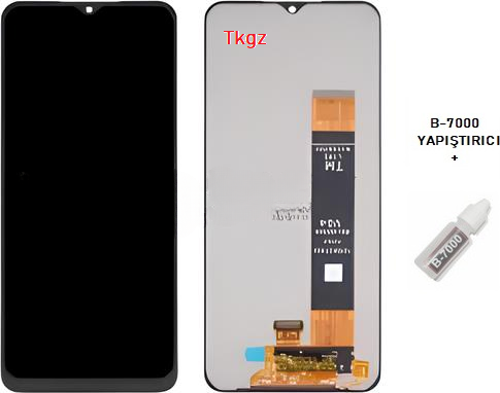 Samsung Galaxy A13  - SM-A135 Uyumlu Lcd Ekran Dokunmatik SERVİS Orijinali + B-7000