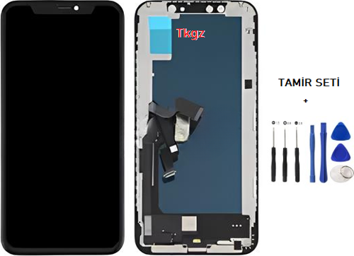 iPhone XS Uyumlu Lcd Ekran Dokunmatik A+A KALİTE (JK MARKA) + TAMİR SETİ