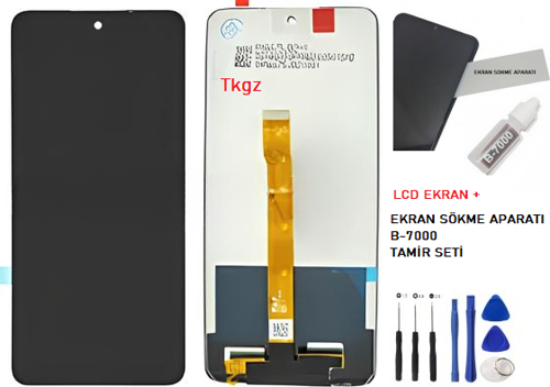 Omix X300 Uyumlu Lcd Ekran Dokunmatik SERVİS Orijinali + B-7000 + SET
