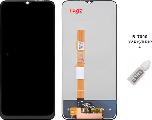 Vivo Y51 - 2020 - Uyumlu Lcd Ekran Dokunmatik SERVİS Orijinali + B-7000