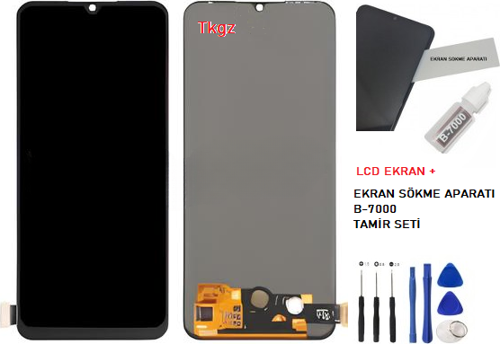Vivo V21 Uyumlu Lcd Ekran Dokunmatik SERVİS Orijinali + B-7000 + TAMİR SETİ