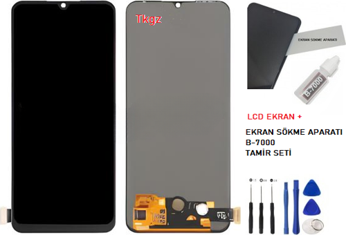 Vivo V25 Uyumlu Lcd Ekran Dokunmatik SERVİS Orijinali + B-7000 + TAMİR SETİ