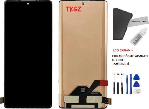 İnfinix Zero 30 Uyumlu Lcd Ekran Dokunmatik SERVİS Orijinali + B-7000 + SET