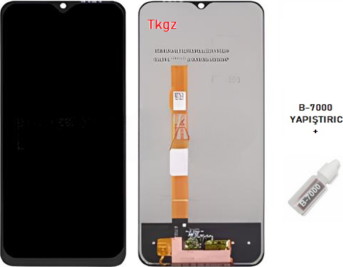 Vivo Y33S Uyumlu Lcd Ekran Dokunmatik SERVİS Orijinali + B-7000