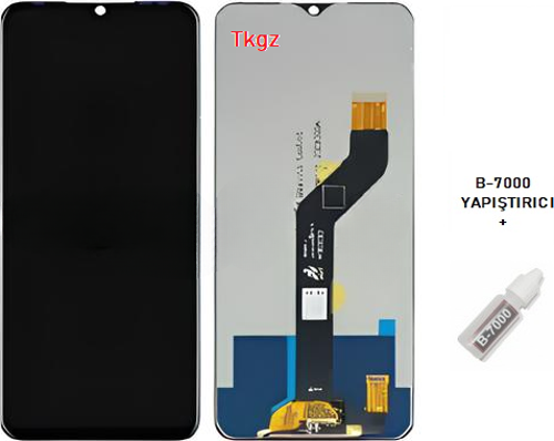 Tecno Pova NEO Uyumlu Lcd Ekran Dokunmatik SERVİS Orijinali + B-7000