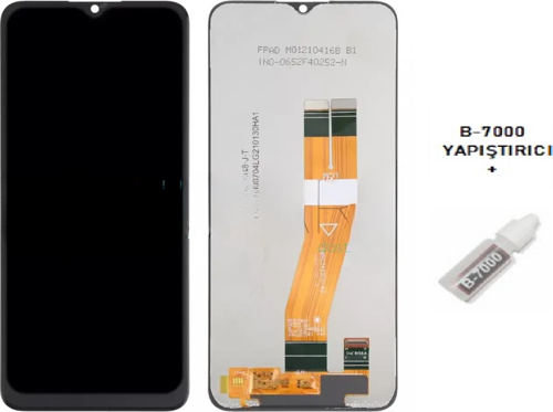 Samsung Galaxy A03S - SM-A037 Uyumlu Lcd Ekran Dokunmatik SERVİS Orijinali + B-7000
