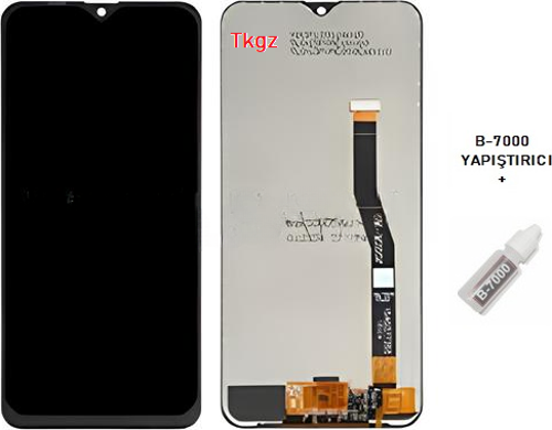 Samsung Galaxy M20 - SM-M205 Uyumlu Lcd Ekran Dokunmatik SERVİS Orijinali + B-7000