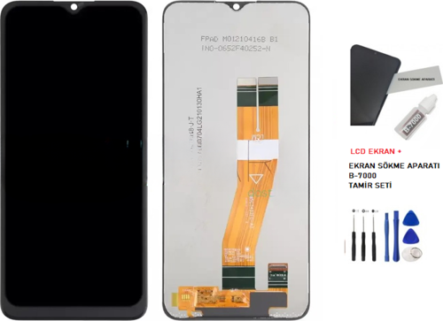 Samsung Galaxy A03S - SM-A037 Uyumlu Lcd Ekran Dokunmatik SERVİS Orijinali + B-7000 + TAMİR SETİ