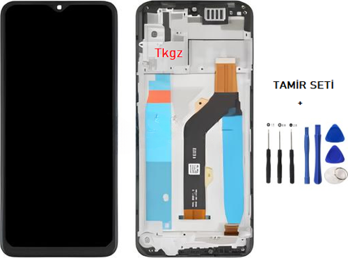 İnfinix HOT 10 PLAY Uyumlu Lcd Ekran Dokunmatik SERVİS Orijinali ÇITALI + TAMİR SETİ