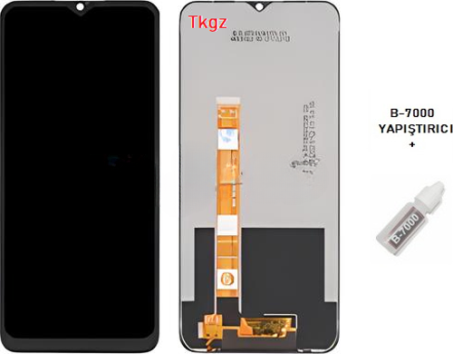 Oppo A9 2020 Uyumlu Lcd Ekran Dokunmatik SERVİS Orijinali + B-7000