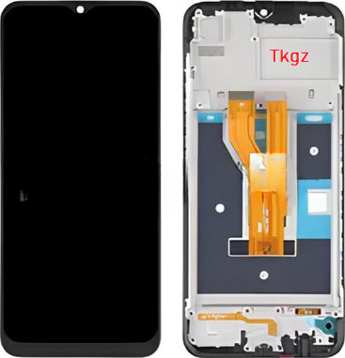 Oppo Realme C21 Uyumlu Lcd Ekran Dokunmatik SERVİS Orijinali ÇITALI
