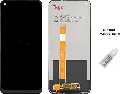 Oppo A54 Uyumlu Lcd Ekran Dokunmatik SERVİS Orijinali + B-7000