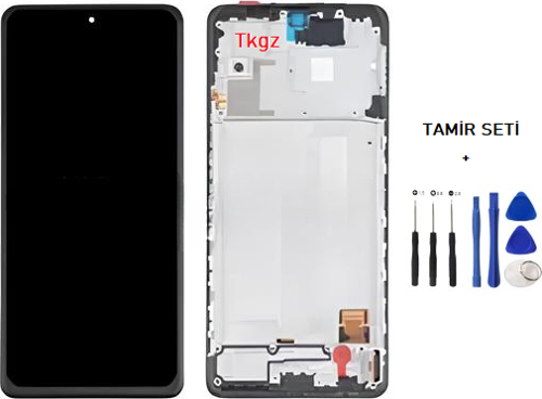 Xiaomi Redmi NOTE 10 PRO -4G- Uyumlu Lcd Ekran Dokunmatik ÇITALI + TAMİR SETİ