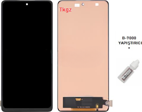 Xiaomi Mİ 11T Uyumlu Lcd Ekran Dokunmatik SERVİS Orijinali + B-7000