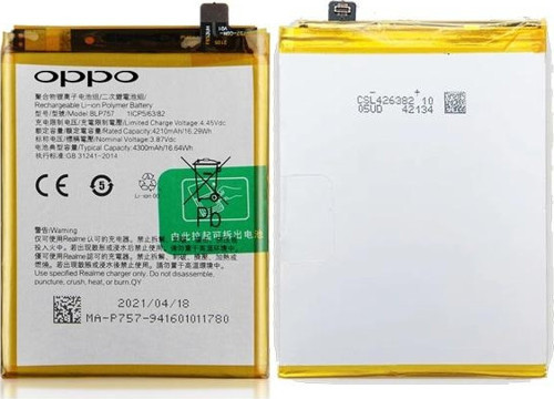Oppo Realme 6İ Uyumlu Batarya Pil Sıfır Orijinal