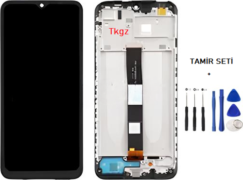 Xiaomi Redmi 9C Uyumlu Lcd Ekran Dokunmatik SERVİS Orijinali ÇITALI + TAMİR SETİ