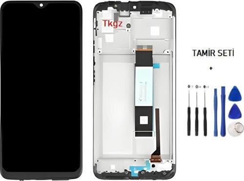 Xiaomi POCO M3 Uyumlu Lcd Ekran Dokunmatik ÇITALI SERVİS Orijinali + TAMİR SETİ