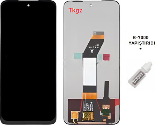 Xiaomi Redmi 10 -2022- Uyumlu Lcd Ekran Dokunmatik SERVİS Orijinali + B-7000