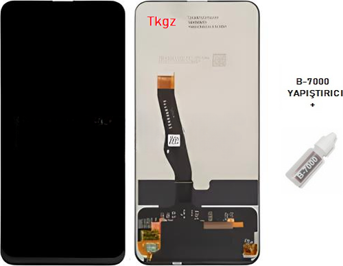 Honor 9X Uyumlu Lcd Ekran Dokunmatik SERVİS Orijinali + B-7000