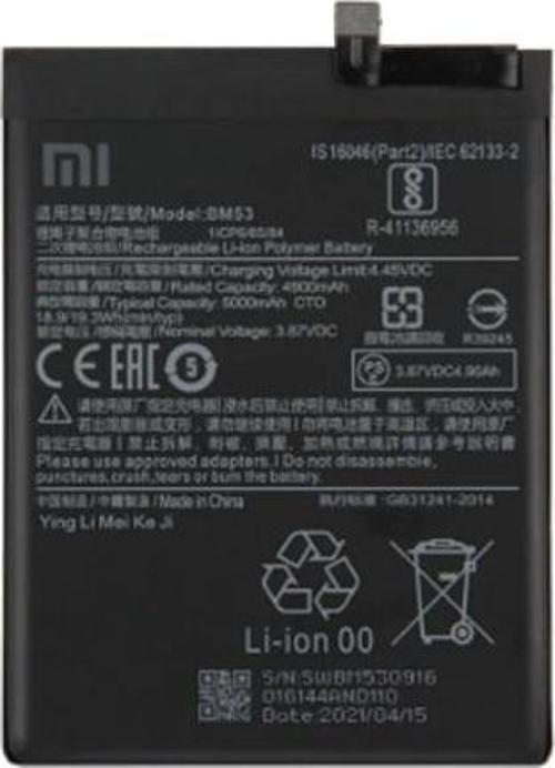 Xiaomi Mİ 10T PRO - BM 53 - Uyumlu Batarya Pil Sıfır Orijinal