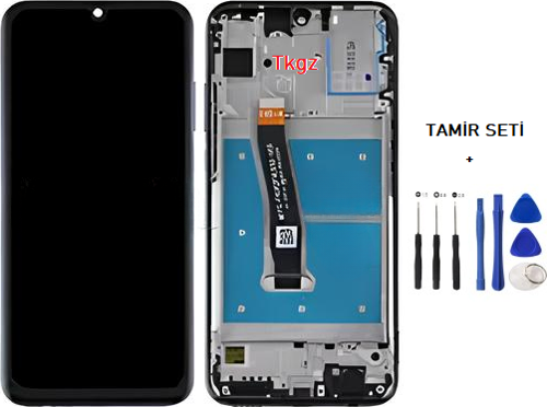 Honor 20 LİTE Uyumlu Lcd Ekran Dokunmatik SERVİS Orijinali ÇITALI + TAMİR SETİ