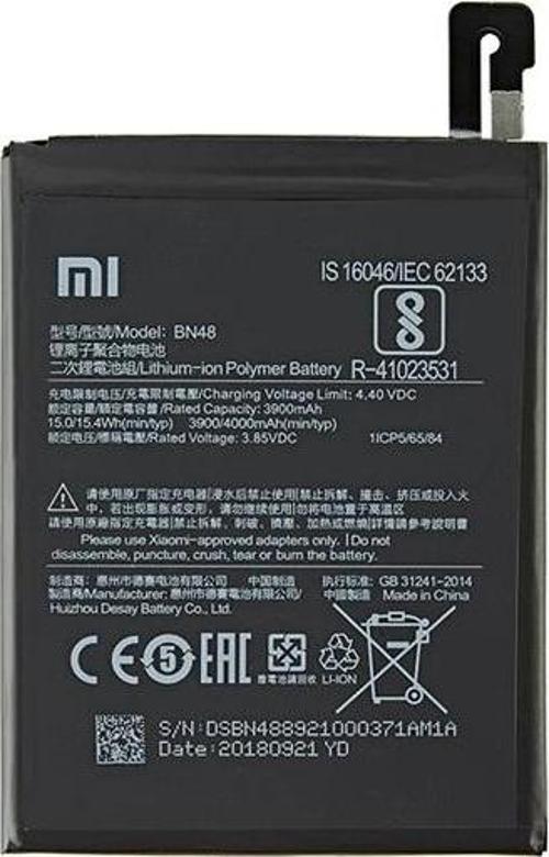 Xiaomi Redmi NOTE 6 PRO - BN 48 - Uyumlu Batarya Pil Sıfır Orijinal