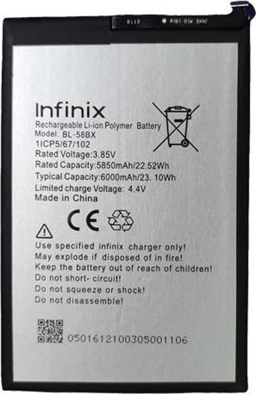 Infinix HOT 9 PLAY Uyumlu Batarya Pil Sıfır Orijinal