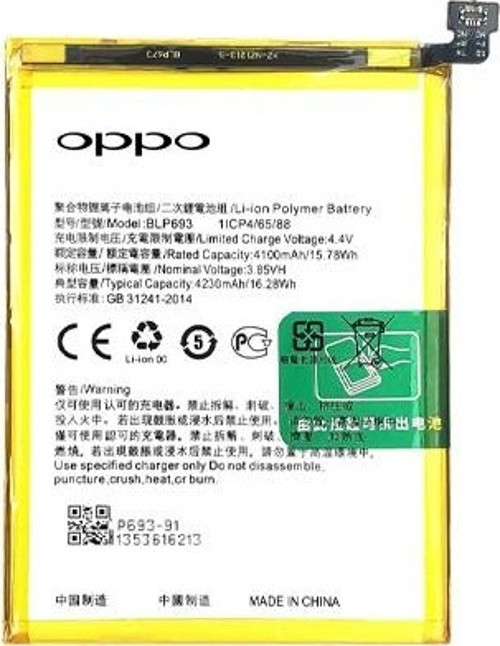 Oppo Realme 3 - Blp693 - Uyumlu Batarya Pil Sıfır Orijinal