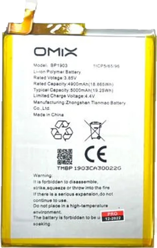 Omix 700 Uyumlu Batarya Pil Sıfır Orijinal