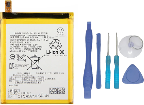 Sony XZ Uyumlu Batarya Pil Sıfır Orijinal + TAMİR SETİ