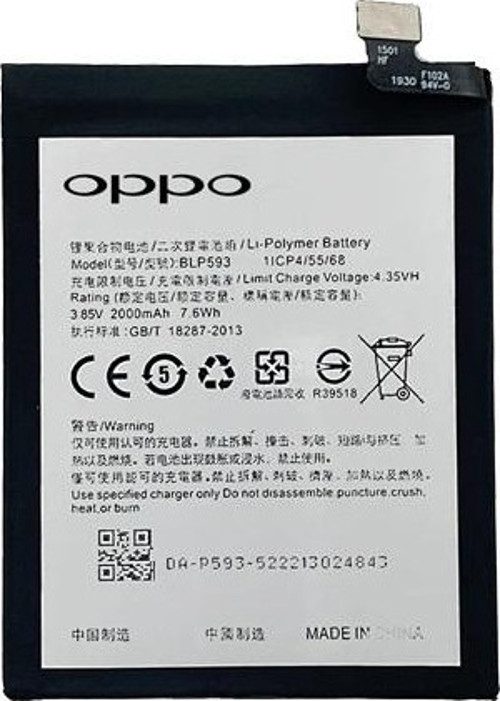 Oppo A31 - BLP593 - Uyumlu Batarya Pil Sıfır Orijinal