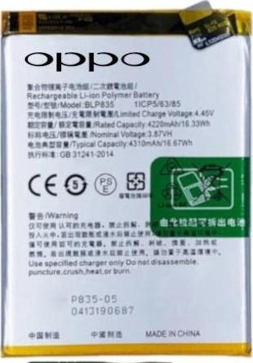 Oppo A94 -4g - Blp835 -Uyumlu Batarya Pil Sıfır Orijinal