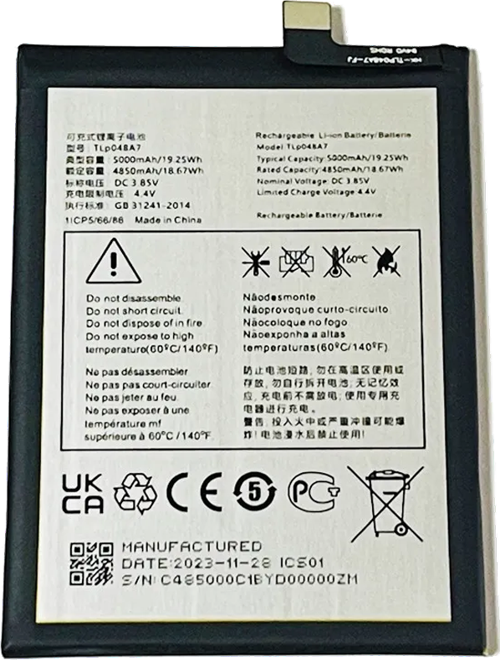 Tcl 20SE Uyumlu Batarya Pil Sıfır Orijinal