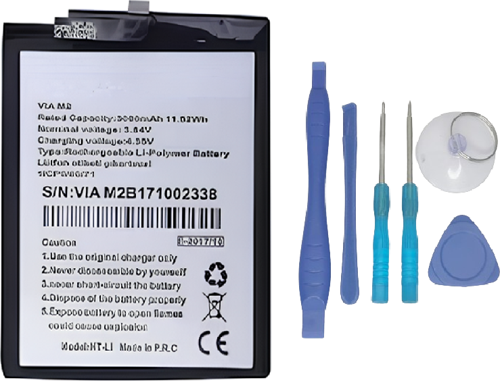 Casper Via M2 Uyumlu Batarya Pil Sıfır Orijinal + TAMİR SETİ