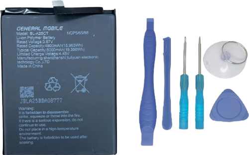 Genaral Mobile GM 21 Uyumlu Batarya Pil Sıfır Orijinal + TAMİR SETİ