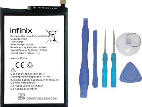 Infinix NOTE 7 Uyumlu Batarya Pil Sıfır Orijinal + TAMİR SETİ