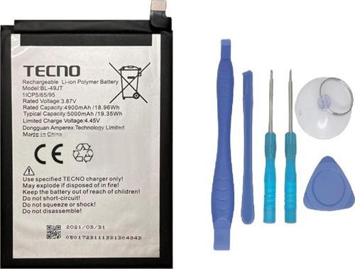 Tecno Spark 8 PRO Uyumlu Batarya Pil Sıfır Orijinal + TAMİR SETİ