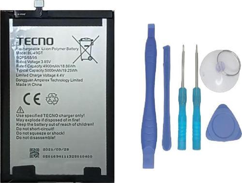 Tecno Spark 9T Uyumlu Batarya Pil Sıfır Orijinal + TAMİR SETİ