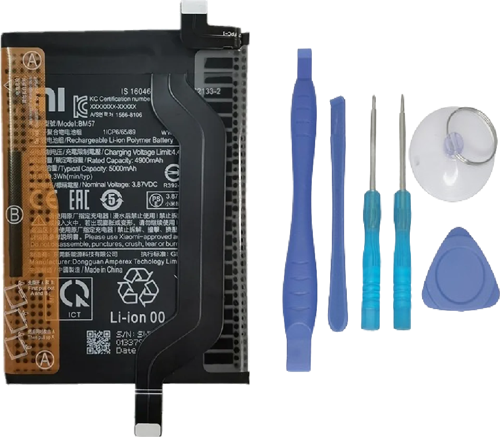 Xiaomi POCO X3 GT - BM 57 - Uyumlu Batarya Pil Sıfır Orijinal + TAMİR SETİ