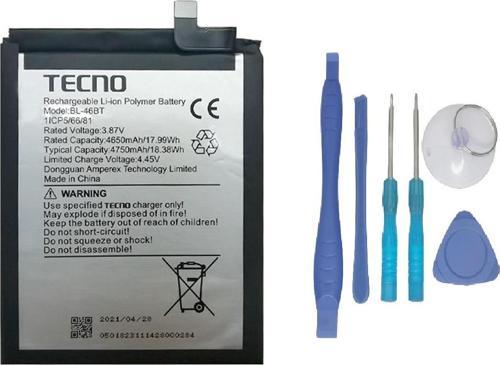 Tecno Camon 18 PRIMER Uyumlu Batarya Pil Sıfır Orijinal + TAMİR SETİ