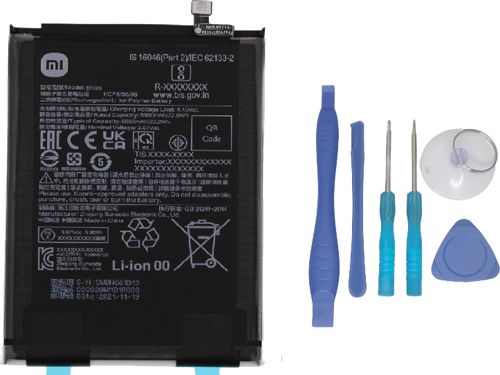 Xiaomi POCO C40 - BN 66 - Uyumlu Batarya Pil Sıfır Orijinal + TAMİR SETİ
