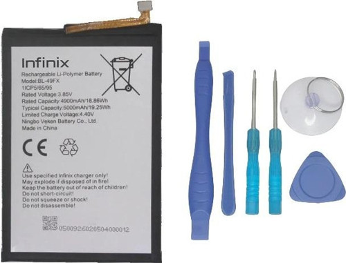 Infinix SMART 6 Uyumlu Batarya Pil Sıfır Orijinal + TAMİR SETİ