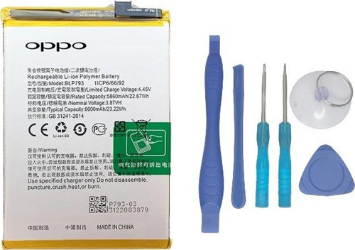 Oppo Realme C25S - Blp793 Uyumlu Batarya Pil Sıfır Orijinal + TAMİR SETİ