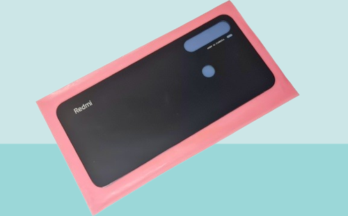 Xiaomi Redmi NOTE 8 Uyumlu Arka Kapak Batarya Kapağı - SİYAH