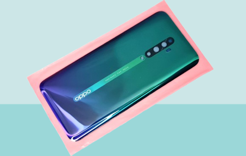 Oppo Reno 2Z Uyumlu Arka Kapak Batarya Kapağı - MAVİ