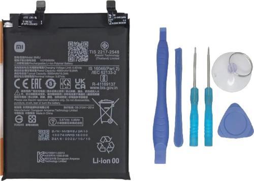 Xiaomi Mi 12T - BM5J - Uyumlu Batarya Pil Sıfır Orijinal + TAMİR SETİ