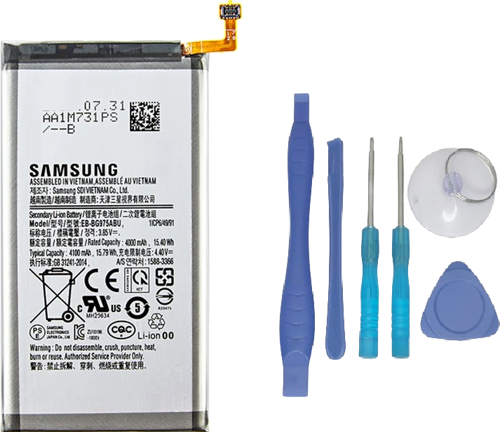 Samsung Galaxy SI0 PLUS - SM-G975 Uyumlu Batarya Pil Sıfır Orijinal + TAMİR SETİ